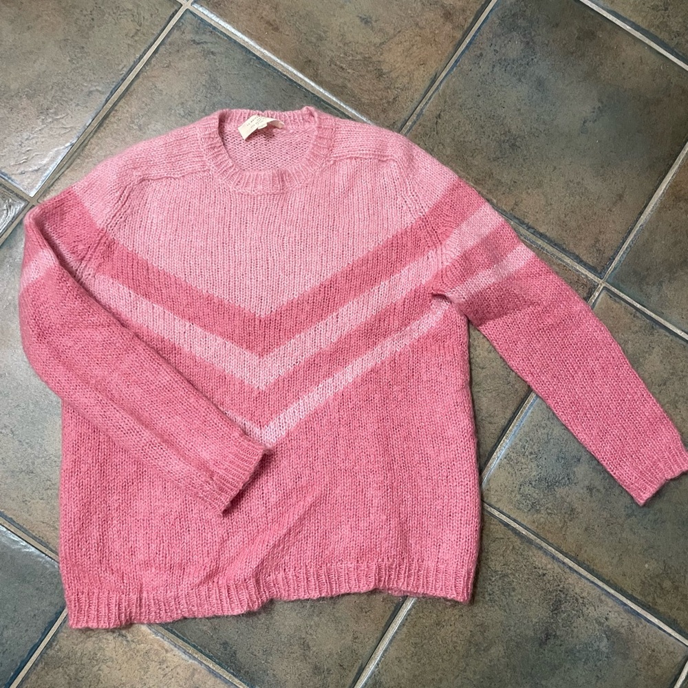 Sezane Pink Sweater